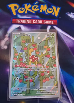 Pokemon TCG Shuckle Illustration Rare Mega Evolution Card 136/132 - Image 1