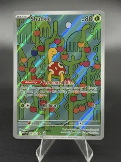 Shuckle - 136/132 - Mega Evolution - Illustration Rare - NM - Pokemon TCG Card - Image 1