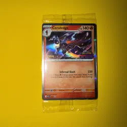 Pokemon: Phantasmal Flames Staff Promo Pack Set of 4 Sealed Prerelease Cards - Image 1