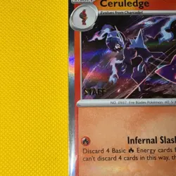 Pokemon: Phantasmal Flames Staff Promo Pack Set of 4 Sealed Prerelease Cards - Image 2