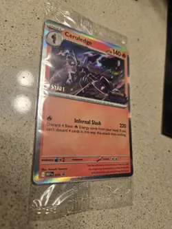 Pokemon TCG Phantasmal Flames Pre-Release Promo Cards - Staff - Set of 4 Sealed - Image 4