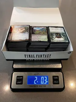 over 2 Lbs Of MTG Magic The Gathering Final Fantasy Lot #1 NM - Image 1