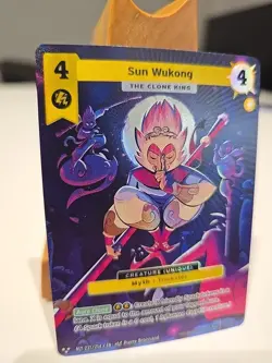 Metazoo 2025: Sun Wukong - The Clone King Alt Art 231/214 3 Star Card - Image 2