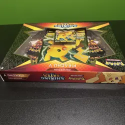 Pokemon Shining Fates Training Card Game Pikachu V Box Factory Sealed 820650828690 - Image 3