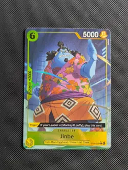 Jinbe ST29-005 Parallel FULL ART Starter Deck Promo One Piece Card English - Image 1