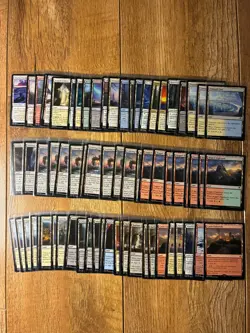 Magic: The Gathering | 76 Card Lot | Special Land Bundle | All Near-mint - Image 1