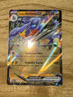 Pokemon Card EX Cynthias Garchomp ex 104/182 Destined Rivals Ultra Rare Nm/M - Image 1