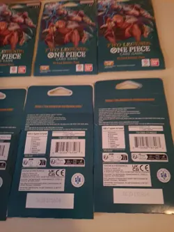 One Piece TCG English OP-08 Two Legends 12-Card Sleeved Booster Pack Lot of 10 - Image 3