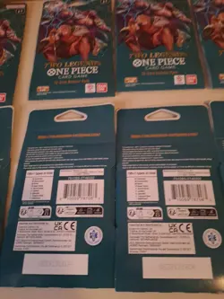 One Piece TCG English OP-08 Two Legends 12-Card Sleeved Booster Pack Lot of 10 - Image 4