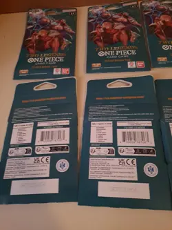 One Piece TCG English OP-08 Two Legends 12-Card Sleeved Booster Pack Lot of 10 - Image 5