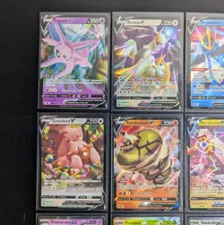 Pokemon TCG Card Lot of 15: V + EX English Cards (Mixed) - Near Mint - Image 2