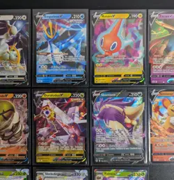 Pokemon TCG Card Lot of 15: V + EX English Cards (Mixed) - Near Mint - Image 3