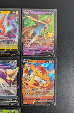 Pokemon TCG Card Lot of 15: V + EX English Cards (Mixed) - Near Mint - Image 4