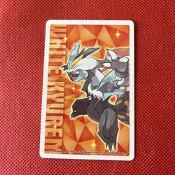 Emolga 3 of Hearts 2012 White Kyurem 2 Poker Playing Card NM Pokemon Center - Image 2