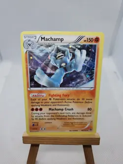 Machamp 46/111 XY Furious Fists Holo Rare Pokemon Card - Image 1