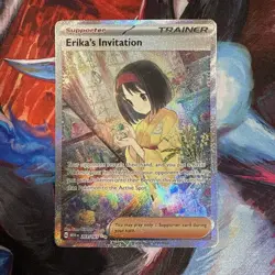 Erika’s Invitation 203/165 SAR Trainer S&V 151 English Pokemon Card : Pack Fresh - Image 1