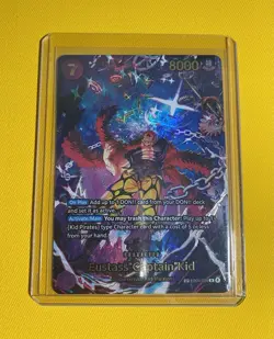 One Piece TCG Eustass “Captain” Kid EB04-039 SP The Azure Sea’s Seven OP-14 - Image 3