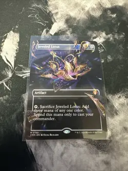 Jeweled Lotus (Borderless) Commander Masters Regular - Image 1