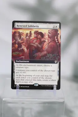 Renewed Solidarity (Extended Art) Commander: Aetherdrift Regular - Image 1