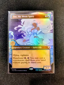 MTG Yue, the Moon Spirit Showcase Foil 0338 Avatar: The Last Airbender NM - Image 1