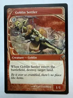 Goblin Settler Future Sight Mystery Booster 2 MTG Magic MB2 - Image 1