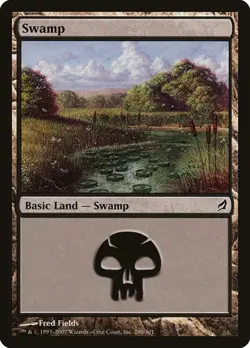2x Swamp (#290) - Foil Lorwyn HP MTG - Image 1
