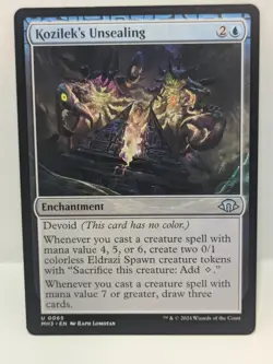 Kozilek's Unsealing - Modern Horizons 3 - Uncommon- Regular - MH3 065 - Image 1