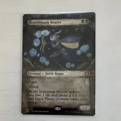 MTG Bitterbloom Bearer Creature Black Blue ECL Regular #0310 - Image 1
