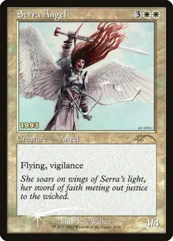 Serra Angel - Foil Retro Frame Promo 30A NM MTG - Image 1