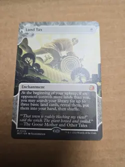 MTG Land Tax Wilds of Eldraine: Enchanting Tales 9 - Image 1