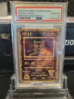 2000 POKEMON GAME MOVIE POKEMON 2000 MOVIE ANCIENT MEW PSA 10 - Image 1