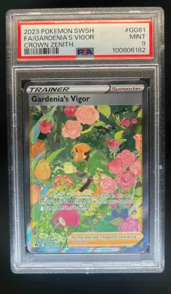 2023 Pokemon SWSH Gardenia's Vigor Galarian Gallery #GG61/GG70 PSA 9 - Image 1