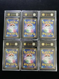 2025 Pokemon TCG JPN McDonald's Promo 020/M-P Pikachu Complete Set 6 APH 10 WE64 - Image 2