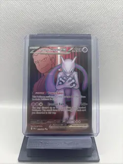 2025 Pokemon Destined Rivals 213/182 Team Rockets Mewtwo EX Full Art - Image 1