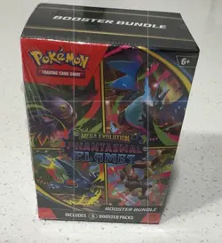 Pokemon TCG MEGA Evolution Phamtasmal Flames Booster Bundle - NEW/FACTORY SEALED - Image 3