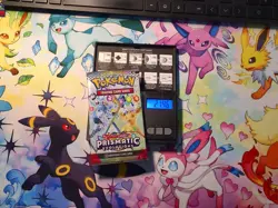 VERY HEAVY! GOD PACKUUU 21.46g Prismatic Evolutions Pokemon TCG Booster (SEALED) - Image 1