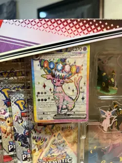 POKEMON TCG Prismatic Evolutions Premium Figure Collection ✅In hand ✅Sealed - Image 3