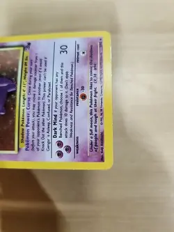 Pokemon TCG 1999-2000 Gengar Fossil 5/62 Holo Rare - Image 5