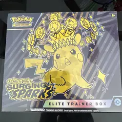 POKEMON: SCARLET & VIOLET, SURGING SPARKS, ETB "NEW" BOX - Image 1
