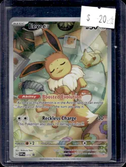 2023-25 Pokemon SV Black Star Promos SVP EN Eevee #173 - Image 1