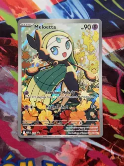 Pokemon TCG Meloetta Illustration Rare 026 Promo Mega Battle Deck - Image 1