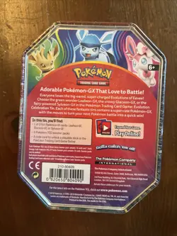 Pokemon TCG Sylveon GX Evolution Celebration Tin 2018 NEW/SEALED - Image 2