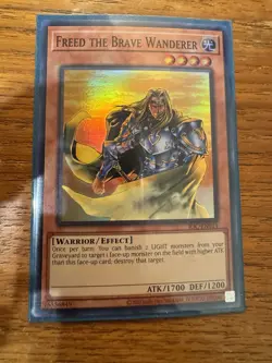 Freed the Brave Wanderer IOC-EN014 Invasion of Chaos (25th Anniversary) Yu-Gi-Oh - Image 1