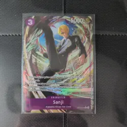 ONE PIECE - SANJI - OP12-070 - ALT ART RARE - ENG LEGACY OF THE MASTER - NEW - Image 1