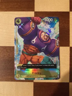 Franky Parallel OP07-107 500 Years in the Future English One Piece TCG Alt Art - Image 1