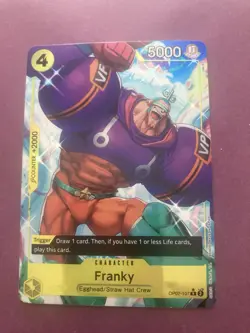 Franky Parallel OP07-107 500 Years in the Future English One Piece TCG Alt Art - Image 1