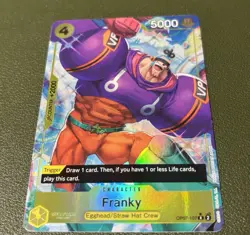 Franky [Alternate Art] OP07-107 One Piece 500 Years In The Future English - Image 1