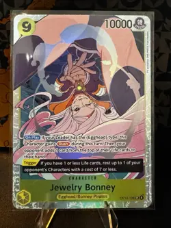 Jewelry Bonney (108) OP13-108 SR One Piece Carrying On His Will NM - Image 1