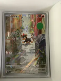 Pokemon TCG - Litleo - Illustration Rare ME01: Mega Evolution 139/132 NM - Image 1