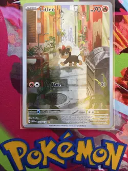 Pokemon TCG Mega Evolution 139/132 Litleo Illustration Rare - Image 1